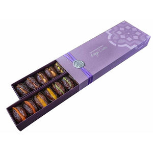 Scatola di Ramadan d'imballaggio di carta dura vuota di lusso su misura di fabbricazione della fabbrica di MOQ basso per le date - Product Image 3