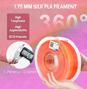 Filamento de Impresión 3D PLA Seda Brillante Multicolor 22 Network, Diámetro de 1.75mm/2.85mm, 1KG-10KG, Fabricación Personalizada a Granel con Corte - Product Image 2