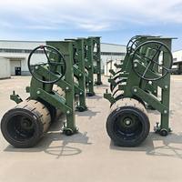 Roues à roulettes pour conteneurs maritimes à chargement automatique, roues robustes pour conteneurs, pour le déplacement de remorques de marchandises et de camions