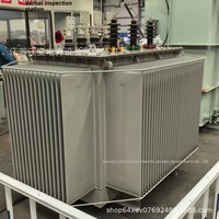 Fabricant de transformateurs immergés dans l'huile de 1 200 KVA et 2 000 KVA, ainsi que de transformateurs de puissance 11 KV 33 KV, modèle S13 Jiangsu