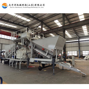 Mobile Fertig mischung 10 bis <span class=keywords><strong>60</strong></span> <span class=keywords><strong>m3</strong></span>/h Mini-LKW montierte kleine Beton mischa nlage Beton mischa nlage zum Verkauf - Product Image 5