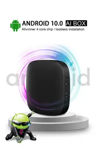 Sıcak satış kablosuz Carplay Android otomatik adaptör 2GB + 32GB kablosuz WiFi6 Carplay AI kutusu