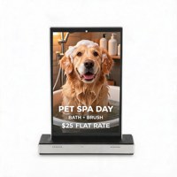Kiosque d'affichage numérique Android tout-en-un à double écran tactile 10,1 pouces avec PoE pour gares de transport - Vente en gros