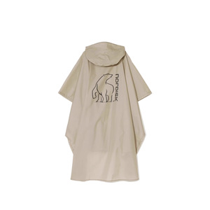 Poncho de pluie à capuche Nordisk pour adulte, protection intégrale imperméable pour le camping en plein air, vêtement de pluie une pièce - Product Image 2