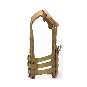 Mydays Tech-<span class=keywords><strong>Gilet</strong></span> <span class=keywords><strong>Tactique</strong></span> de Camouflage Noir Respirant Multifonction Molle avec Coussin en Mousse - Product Image 3