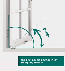 Marie 335mm khuôn cửa sổ ở lại Chốt khóa thép không gỉ 304 nặng khuôn cửa sổ ở lại điều chỉnh - Product Image 4