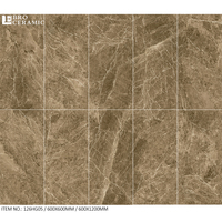 Carreaux de sol en porcelaine et marbre, couleur gris mat, carreaux muraux pour salle de bains, 24x24 24x48 126HG07