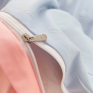 Siêu Mềm Rắn Màu Sắc Chải Prewashed 100% Polyester Bộ Đồ Giường Đặt Giường Quilt <span class=keywords><strong>Comforter</strong></span> Bìa Sợi Nhỏ Duvet Cover Set - Product Image 5