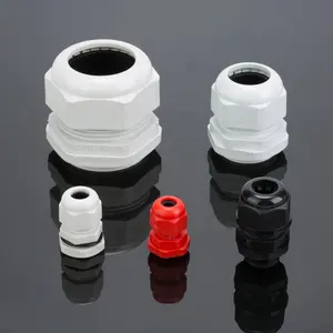 PG M G NPT IP68 Metric Thread Nylon Cable Gland Waterproof Plastic Customized Connector