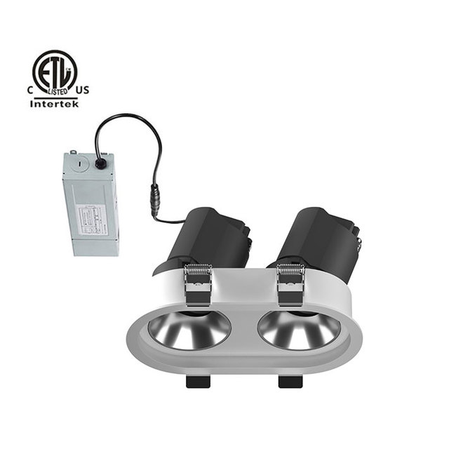 High Quality Trimless AC120V ETL Listed LED Downlight Round 7W Deep Recessed LED Downlight