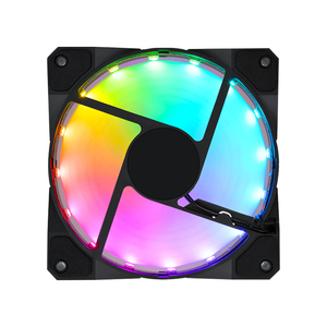 Personalizado precio bajo buena calidad 15 LED luz 120mm ventiladores de refrigeración para ordenador RGB <span class=keywords><strong>CPU</strong></span> ventilador para juegos - Product Image 5