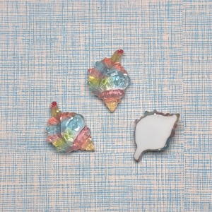 Hot Bán 100Pcs Biển Đại Dương Động Vật Nhựa Flatback Cabochon Mùa Hè Bãi Biển Vỏ Con Sao Biển Cá Heo Động Vật Cho Đồ Trang Sức Làm DIY - Product Image 5