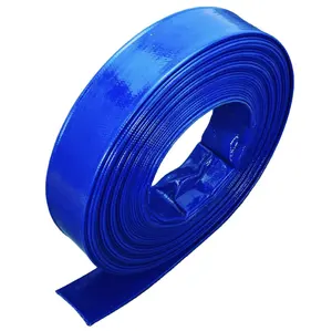 PVC layflat xả Ống ống 1 2 3 4 5 6 8 10 12 16 inch cho cống nước bơm tưới nông nghiệp mỏ Ống