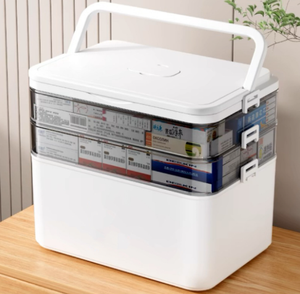 Botiquín de primeros auxilios multicapa portátil de gran capacidad con hebillas seguras Botiquín de primeros auxilios - Product Image 2