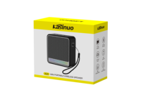 k20 KASINUO Mini Altavoz Portátil de 5.3 Pulgadas con Iluminación LED RGB |   Hasta 5 horas de reproducción para viajes y fiestas