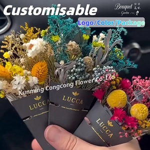 Bouquet miniature de <span class=keywords><strong>fleurs</strong></span> séchées directement de l'usine, petit bouquet souvenir, diffuseur de parfum pour voiture, fleur artificielle à bas prix - Product Image 6