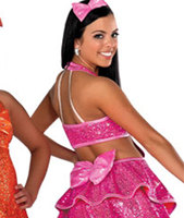 Nouvelle jupe de danse de ballet à paillettes pour adultes et enfants Costume de performance de danse professionnelle