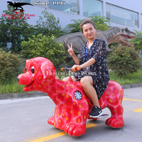 Modèle de dinosaure animatronique de haute qualité Kid Car Ride