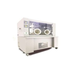 Boîte à gants de laboratoire JOMNSE en acier inoxydable, purification sous vide, station unique, anaérobie, scellée avec ports pour gants - Product Image 1