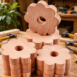 Deodorante Naturale Aromatico in Legno di Cedro Rosso a Forma di Fiore per Armadi, Cassetti e Guardaroba - Repellente per Falene, Deodorante e Decorazione Artigianale Anti-Insetti - Product Image 6
