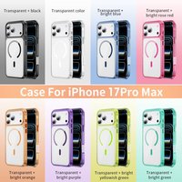 Nouvelle coque de téléphone portable transparente antichoc en PC et TPU, protection intégrale personnalisée pour iPhone 18, compatible iPhone 17 16 Pro Max