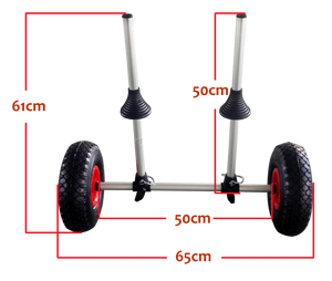 योनिक kekek सहायक शीर्ष kayak कार्ट गुड़िया समुद्र तट ट्रॉली - Product Image 5