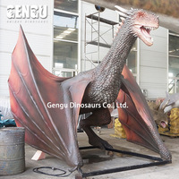 Simulé Mobile Dragon Dragon Chinois Statue