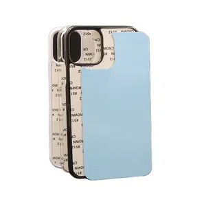 Hot Sales Hartplastik Blank 2D Sublimation Handy hülle für Iphone11 Serie mit Blech