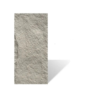 แผ่นวีเนียร์ PU Breadstone ลายหินธรรมชาติ สำหรับตกแต่งผนังภายในบ้าน โรงแรม วิลล่า  แผ่นบางขนาดใหญ่ ทนไฟ  ลาย <span class=keywords><strong>Featherstone</strong></span> - Product Image 2