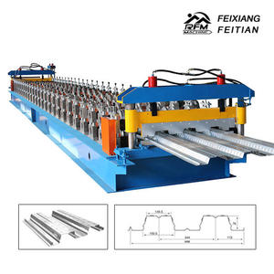 Factory Outlet Hochgeschwindigkeits-Metalls tahl Cold Panel Boden <span class=keywords><strong>deck</strong></span> Herstellung Rollform maschine - Product Image 2