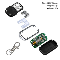 Control Remoto Universal para Puerta de Garaje de 433.92MHz, Llave de Clonación de 4 Botones para Abridor de Puerta Eléctrica, Duplicador de Llaves de Repuesto