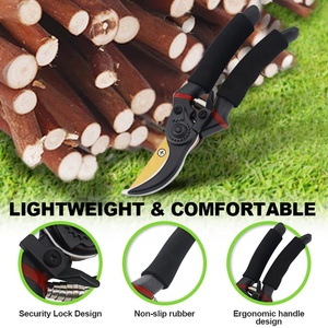 Ánh nắng mặt trời 8 "chuyên nghiệp cao cấp TItanium bỏ qua cắt tỉa kéo tay công cụ cây kéo vườn công cụ - Product Image 6