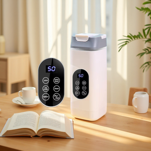 Mixeur Portable Sans Fil 12 Lames Auto-Nettoyant pour Glace Pilée, Capacité 420ml, 50W, Recharge USB, Multi-Vitesses, Idéal pour l'Export - Product Image 1