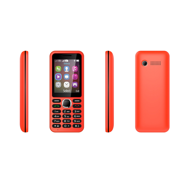 T9 Keypad Dual Sim Card 4G 4G Volte Feature Phone with Big Keyboard Bar Unlock Version OEM Mobile Phones for UK Mobile CellPhone
