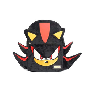 2024 nuevas mochilas escolares de felpa <span class=keywords><strong>Sonic</strong></span> Cool Cartoon Hedgehog <span class=keywords><strong>mochila</strong></span> Shadow mochilas de felpa para niños - Product Image 1