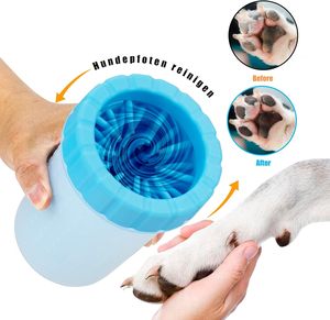 Gobelet de lavage des pieds pour animaux de compagnie Accessoire de bain pour chien et chat Nettoyeur automatique pour animaux de compagnie Brosse de bain pour animaux de compagnie - Product Image 4