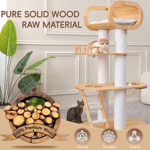 <span class=keywords><strong>2025</strong></span> Design unico di moda <span class=keywords><strong>Cat</strong></span> spazio capsula letto nuovo Bambooply casa gatto albero per gatti Bantam materiale di legno cartone di imballaggio - Product Image 2
