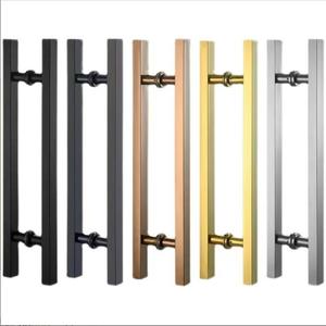 V-chân cửa kính kéo xử lý H/l-loạ<span class=keywords><strong>i</strong></span> & đòn bẩy kéo xử lý cho cửa kính không khung - Product Image 1