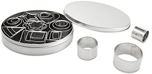 Bview Art – ensemble de Mini <span class=keywords><strong>emporte</strong></span>-pièces en argile de <span class=keywords><strong>poterie</strong></span> de forme géométrique en acier inoxydable, 24 pièces - Product Image 2