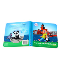 Livres d'histoires d'apprentissage précoce personnalisés bandes dessinées colorées livres à couverture rigide impression de livres pour enfants