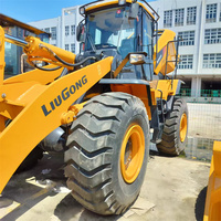 2023 LG856H Hochwertiger Radlader Kleiner Frontlader 5-Tonnen Made in China Cummins-Motor Getriebe mit Pumpe