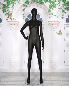 Black Female Model <strong>Props</strong> Clothing Model <strong>Clothes</strong> Display Rack Clothing Model <strong>Props</strong> - Product Image 5