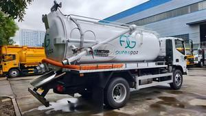 Hot Sale 4X2 FOTON Sewage Vacuum Truck Cummins Engine,Custom Imported Suction <b>Pump</b>, Comfort Cabin for Sewage <b>Sludge</b> Transport - Product Image 6