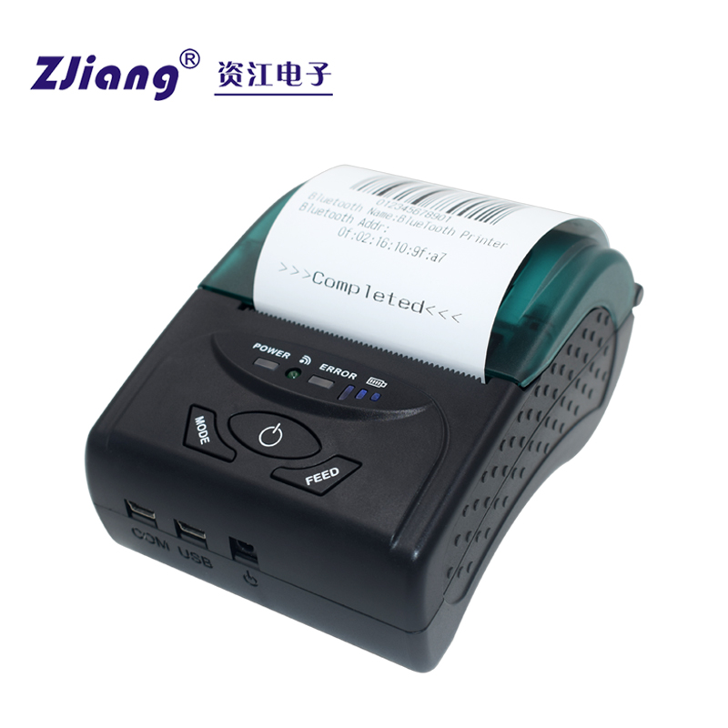 ■mini □mini ZJ-5807 Portable Bluetooth Thermal Printer