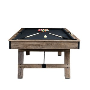 <span class=keywords><strong>Mesa</strong></span> <span class=keywords><strong>de</strong></span> Billar para el Hogar, 2130x1220x810MM, MDF, Nueva, Estilo Americano Vintage, Black Eight, Tres en Uno, Multifuncional - Product Image 5