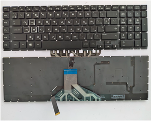 Nuevo teclado de ordenador portátil genuino para HP <span class=keywords><strong>OMEN</strong></span> <span class=keywords><strong>17</strong></span>-CB0002CA <span class=keywords><strong>17</strong></span>-CB0020NR <span class=keywords><strong>17</strong></span>-CB1097NR rojo retroiluminado inglés US teclado <span class=keywords><strong>Notebook</strong></span> - Product Image 2