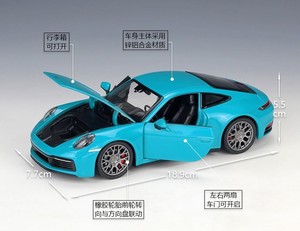 Vendita calda 1:24 in scala <span class=keywords><strong>Carrera</strong></span> 4 S giocattoli in lega modello <span class=keywords><strong>auto</strong></span> di simulazione in metallo <span class=keywords><strong>auto</strong></span> giocattoli pressofusa <span class=keywords><strong>auto</strong></span> per bambini adulti collezione regalo - Product Image 4