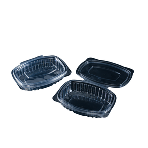 Disposable PET Clear <b>Plastic</b> <b>Containers</b> with Lids <b>Food</b> Grade Salad Boxes for Sandwich Potato Chips & Sugar - Product Image 1