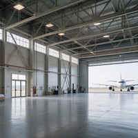 Estructura Metálica Certificada ISO para Diseño de Ingeniería Profesional, Estructura de Acero para Espacios Grandes, Estructura de Acero para Hangares
