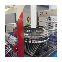 Machine de fabrication de sacs en tissu PP, machine à tisser circulaire à 6 navettes, pour ligne de production de sacs géants